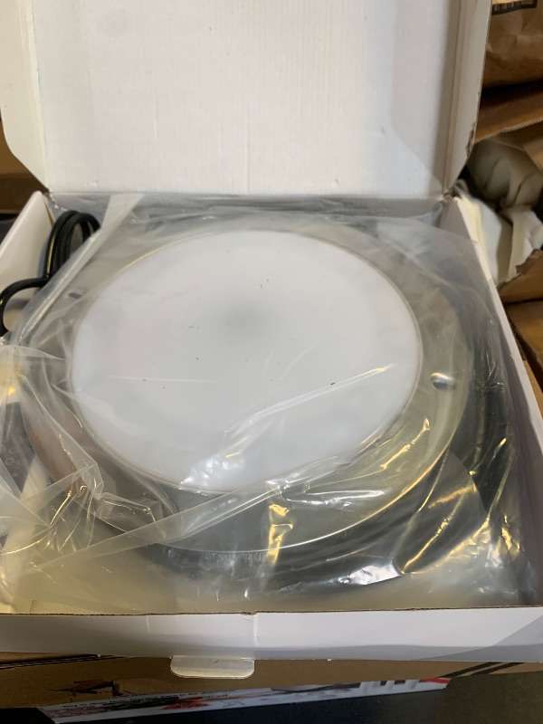 Photo 1 of Goldlife P12 11Inch LED Pool Light for Inground Pools with 50FT Cord, 120W 12000LM 120V Stainless Steel Underwater Lights with Fixed Connector, IP68 Waterproof Swimming Pool Light with RGB Controller