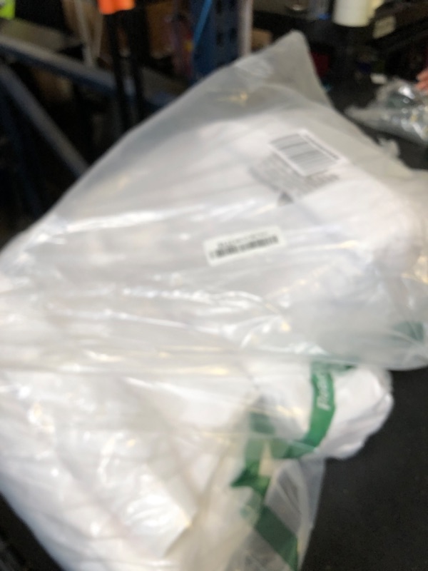 Photo 1 of 10 Pack White Round Tablecloths, 120 Inch Stain Resistant and Wrinkle Polyester Fabric Washable Table Clothes Cover for Kitchen Dining, Wedding, Reception Banquet, Birthday Party, Buffet Restaurant