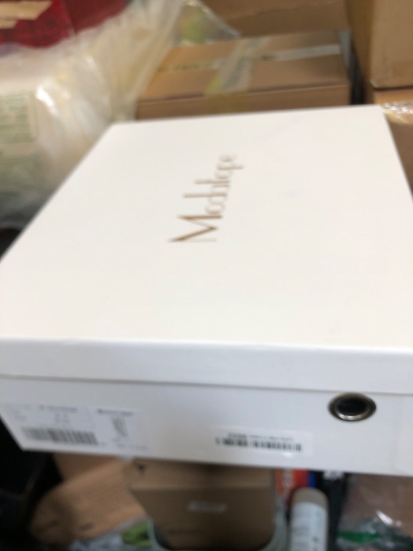 Photo 1 of Modatope Womens Black Cowboy Boots Wide Calf Embroidered Knee High Cowgirl Boots Pointed Toe Chunky Heel Pull On Dresses Black Western Boots Size 9.5