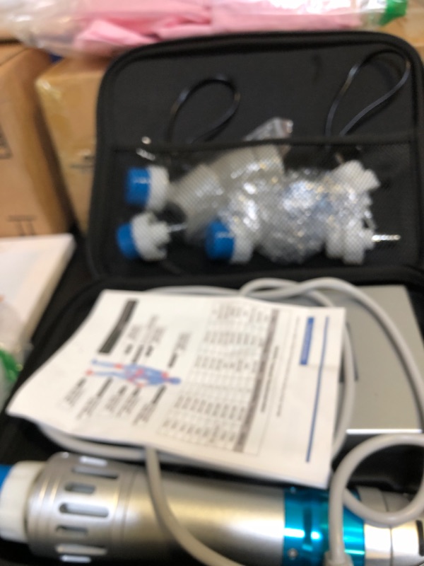 Photo 1 of Extracorporeal Shockwave Therapy Machine for Deep Tissue Pain Relief Shock Wave Device with 7 Massage Heads for Plantar Fasciitis,Sports Injuries Non-Invasive Focused Shockwave Machine