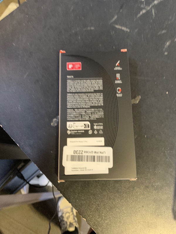 Photo 1 of TORRAS for iPhone 17 Pro Case with Stand, Fit for MagSafe, 4X Military Drop Protection, Camera Control Button, Slim Soft Edge Phone Case for iPhone 17 Pro, Translucent Matte Cover 6.3", Bright Orange