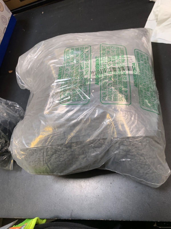 Photo 1 of 1 Pack 3 Calming Blankets Fluffy Premium Fleece Pet Blanket Soft Sherpa Throw for Dog Puppy Cat Grey Small (23" x16'')