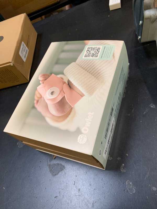 Photo 1 of Owlet Dream Sock® - FDA-Cleared Smart Baby Monitor - Track Live Pulse (Heart) Rate, Oxygen in Infants - Receive Notifications - Dusty rose