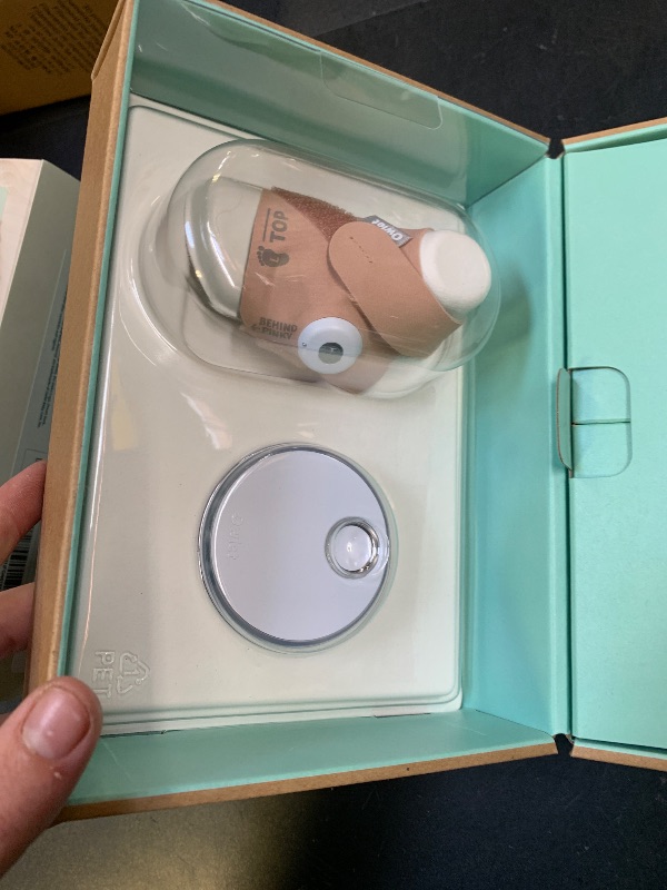 Photo 1 of Owlet Dream Sock® - FDA-Cleared Smart Baby Monitor - Track Live Pulse (Heart) Rate, Oxygen in Infants - Receive Notifications - Dusty rose