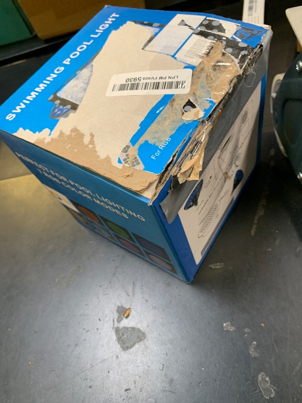 Photo 1 of Jadisi LED RGBW Pool Light Bulb for Inground Pools – 90W Inground Swimming Pool LED Pool Lights, 12 Color Modes, Adjustable Brightness & Speed, Remote Control, Energy Efficient, E26 Base