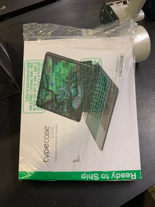 Photo 1 of typecase Edge Keyboard Case for iPad Air 13-inch(M4/M3/M2, 2026/2025/2024) & iPad Pro 12.9-inch(6th/5th/4th/3rd Gen), Magic Keyboard with 11-Color Backlight, Multi-Touch Trackpad, Pencil Holder, Black