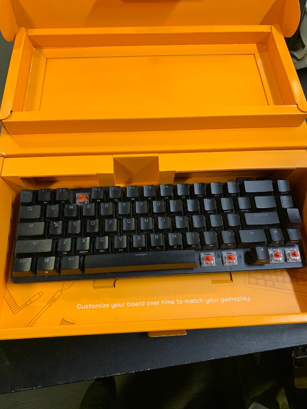 Photo 1 of Glorious Gaming - GMMK 3 PRO HE: Wireless Gaming Keyboard Rapid Trigger, Hall Effect, Aluminum Body, 8K Polling Rate, Hotswap MX & Magnetic Switches, Adjustable Actuation, ANSI 75% Tenkeyless (Black)