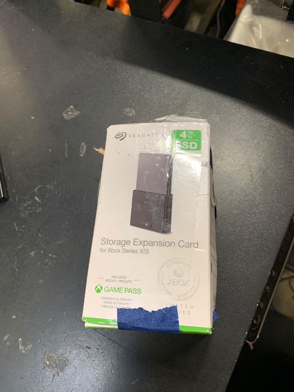 Photo 1 of Seagate Storage Expansion Card for Xbox Series X|S 4TB Solid State Drive - NVMe Expansion SSD for Xbox Series X|S (STJR4000400)