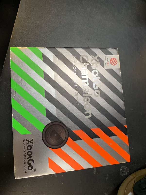 Photo 1 of XbotGo Chameleon AI Auto Sports Action Camera - 4K 60FPS Soccer Camera and Basketball Tracking Camera for Team Sports, Live Streaming, No Subscription, Works with iOS & Android (Lemon Green)