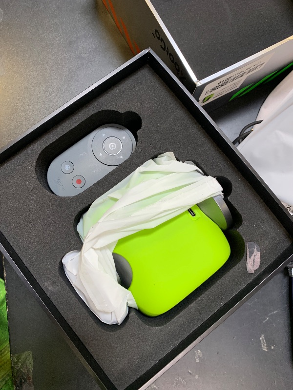 Photo 1 of XbotGo Chameleon AI Auto Sports Action Camera - 4K 60FPS Soccer Camera and Basketball Tracking Camera for Team Sports, Live Streaming, No Subscription, Works with iOS & Android (Lemon Green)