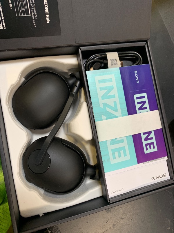 Photo 1 of Sony INZONE H5 Wireless Gaming Headset, 360 Spatial Sound, Works with PC, PS5, 28 Hour Battery, 2.4Ghz Wireless and 3.5mm Audio Jack, WH-G500 Black1067033134
