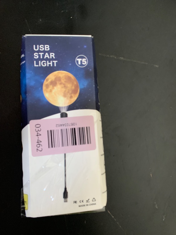 Photo 1 of DZMaoDHeng Moon-Patterned Projection Light, with 5 Color Moon Options, Perfect for Creating a Romantic Starry Sky Atmosphere as a Ceiling Background Decoration Light.