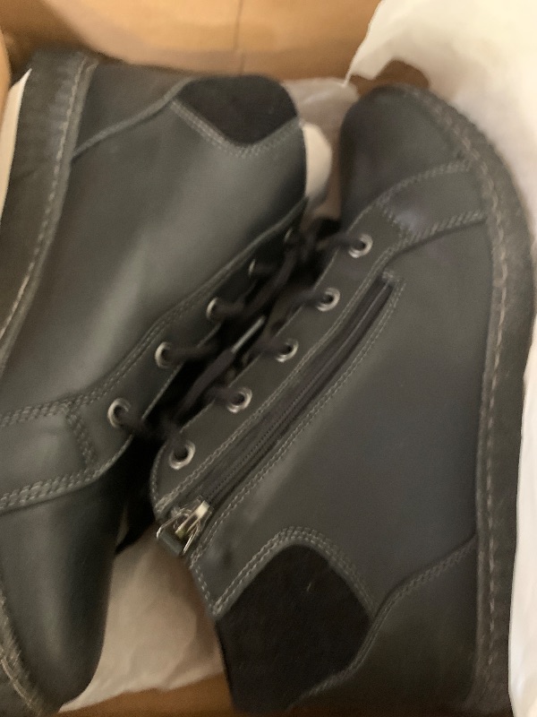 Photo 1 of Clarks Collection Women's Caroline Park Ankle Boot, Black Combi Leather, 11 Medium US