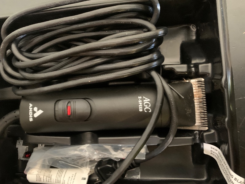 Photo 1 of Andis 24675 UltraEdge 2-Speed Detachable Blade Pet/Dog Clipper – Runs Cool & Quiet, Designed with Two-Speed Rotary Motor & Shatter-Proof Housing - for All Coats & Breeds - 120 Volts, Black