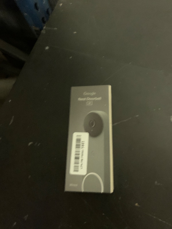 Photo 1 of Google Nest Doorbell (Wired, 3rd Gen) - 2K Video and Gemini, Live View, Night Vision, 2-Way Audio - Works with Google Home - 2025 Model - Hazel