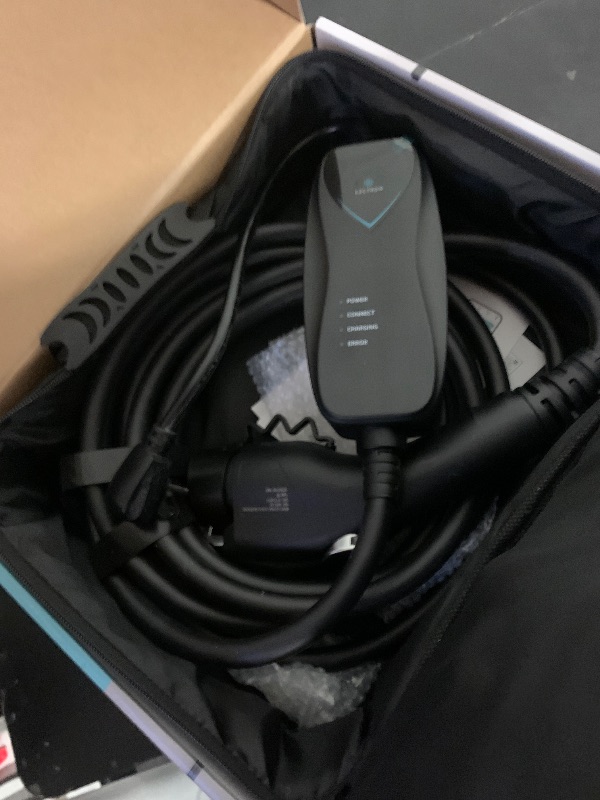 Photo 1 of Lectron Level 1 J1772 Charger (WiFi Version) - 120V, 15 Amp, NEMA 5-15 Plug, 16 ft Extension Cord - Portable Electric Car Charger for J1772 Evs