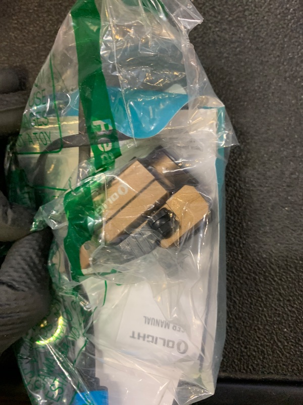 Photo 1 of OLIGHT Baldr S 800 Lumens Compact Rail Mount Weaponlight with Green Beam and White LED Combo, Magnetic USB Rechargeable Tactical Flashlight with 1913 or GL Rail, Battery Included (Desert Tan)