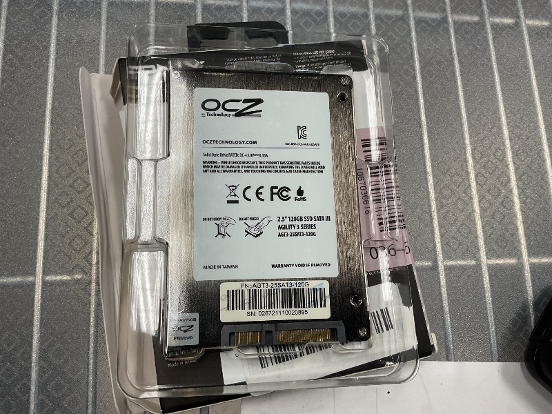 Photo 1 of SEE PICTURES,,,,,PNY CS900 120GB 3D NAND 2.5" SATA III Internal Solid State Drive (SSD) - (SSD7CS900-250-RB)