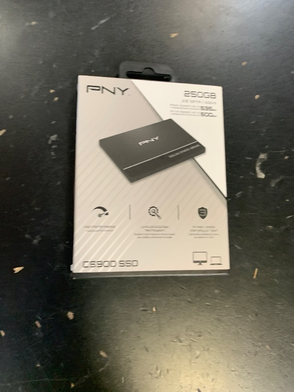 Photo 1 of SEE PICTURES,,,,,PNY CS900 120GB 3D NAND 2.5" SATA III Internal Solid State Drive (SSD) - (SSD7CS900-250-RB)