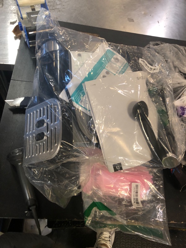 Photo 1 of CASABREWS 3700 Essential Espresso Machine 20 Bar, Stainless Steel Cappuccino & Latte Coffee Maker with Steam Frother for Home, 43.9oz Water Tank, Silver