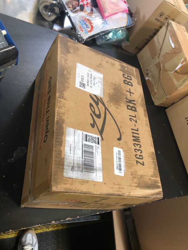 Photo 1 of zeyu Glass Pendant Lights Kitchen Island 2 Pack, Modern Hanging Light for Kitchen Sink Dining Room, Clear Glass Shade, Black and Gold Finish, ZG33M1L-2L BK+BG