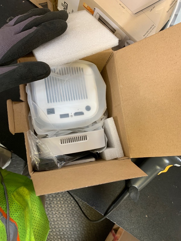 Photo 1 of ?Auto Focus&1080P?Magcubic Mini Smart Projector with 4K Support, Portable Projector with Wifi and Bluetooth, 5W Speaker, Built in Apps, Voice Control, Outdoor Movie Projector