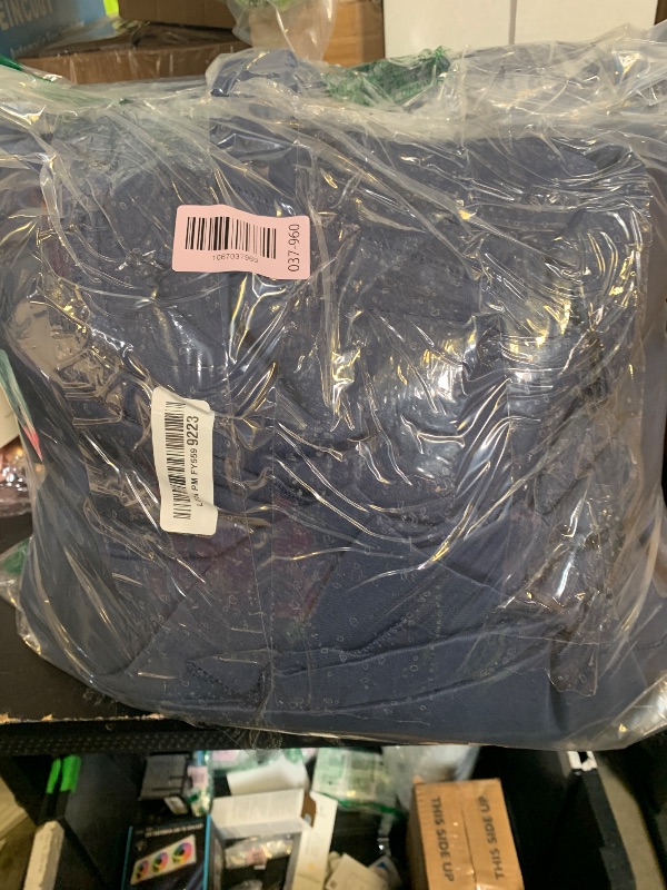 Photo 1 of 10 Pack Navy Blue Tablecloths for 8ft Rectangle Tables 60 x 126 Inch - Polyester Table Cover Stain and Wrinkle Resistant Washable Fabric Table Clothes for Wedding Party Banquet Reception Restaurant