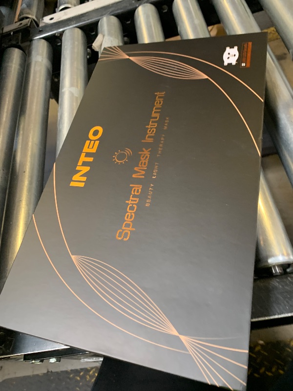 Photo 1 of INTEO Red Light Therapy for Face, 3 Modes Portable Led Face Mask Light Therapy with Remote, Near-infrared 850 Red Light Mask with Timing Function, Led Light Therapy At Home 180 LED Beads