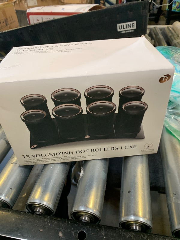 Photo 1 of T3 - Volumizing Hot Rollers LUXE | Premium Hair Curler Set for Long Lasting Volume, Body & Shine | Set of 8-4 XL (1.75") & 4 Large (1.5”)