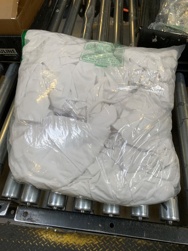 Photo 1 of Breling Kids Air Mattress Fitted Sheets Compatible with Intex Cozy Kidz (Sheet Only) Toddler Inflatable Mattress Sheets for Kids Sleepover Party Travel Camping Airbed(White,8 Pcs)