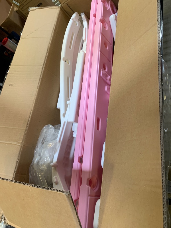 Photo 1 of Toddler Slide Playset for In/Outdoor w/ Storage Space & Non-Slip Steps 1-3 Years