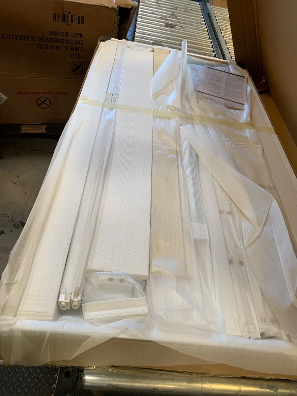 Photo 1 of Graco Melrose 5-in-1 Convertible Crib with Drawer – GREENGUARD Gold Certified, Fits Standard Crib Mattress, Converts to Toddler Bed, Daybed and Full Bed, 4 Adjustable Mattress Heights (White) (factory sealed) 