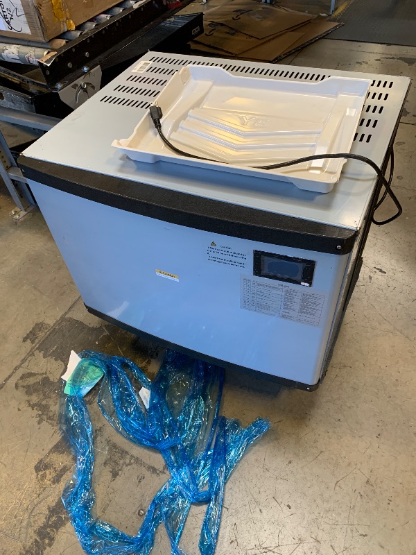 Photo 1 of Commercial Ice Maker Machine 550Lbs/24h, Industrial Ice Machine with LCD Panel, 440Lbs Storage, Ice Ready in 8-15 Min, Stainless Steel Ice Maker for Bar/Cafe/Restaurant/Business (top part only control panel) partial set