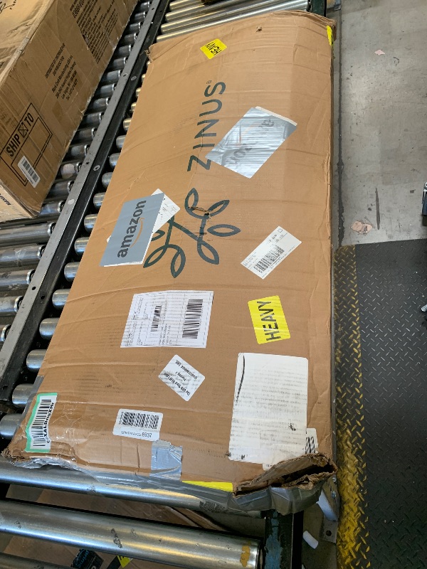 Photo 1 of Zinus 14 Inch Elias Metal Platform Bed Frame, Steel Support, No Box Spring Needed, Easy Assembly, King