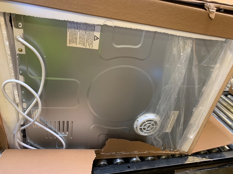 Photo 1 of BLACK+DECKER BCED37 Compact Dryer for Standard Wall Outlet, Small, 4 Modes, Load Volume 13.2 lbs., White