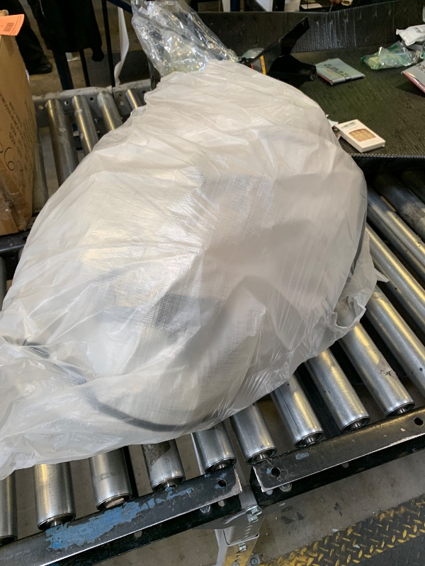 Photo 1 of *USED** HOMESURE 8 Pack Large Strong Moving Bags with Zippers & Carrying Handles - Water-Resistant - Heavy Duty Storage Tote for Space Saving, Fold Flat, Alternative to Moving Box (Semi-Transparent)