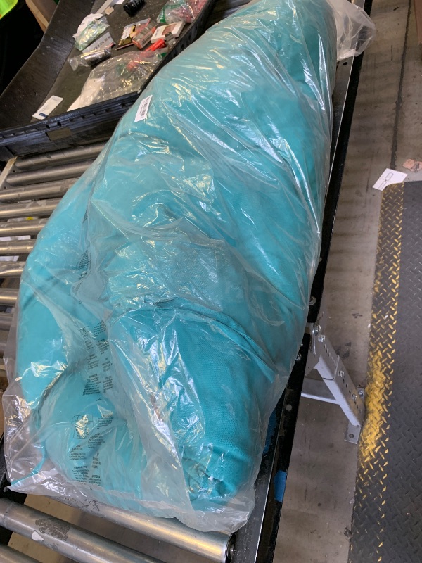 Photo 1 of PRIMEPATIO Papasan Chair Cushion Outdoor, Round Papasan Cushion Indoor with Ties, Waterproof Circle Seat Pad for Porch Patio Garden, 45 in Blue, Cushion Only