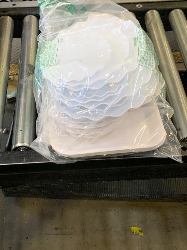 Photo 1 of 10 Cake Rack Set with 3 Double Layered Heart-shaped Cake Racks 3 Triple Layered Cupcake Racks and 4 Appetizer Trays, Various Styles of Candy and Fruit Display Towers, Used for Birthday Baby Bride Shower Parties (White)