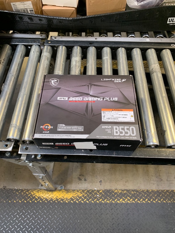 Photo 1 of MSI MPG AMD B550 Gaming Plus Socket AM4 ATX DDR4-SDRAM Motherboard