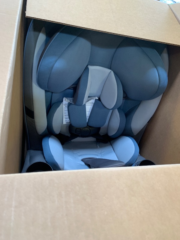 Photo 1 of Safety 1st Grow and Go All-in-One Slim Convertible Car Seat, Rear Facing, 5-40 lbs, Forward Facing (30–65 lbs), High Back Booster Seat 40-100 pounds, Alaskan Blue