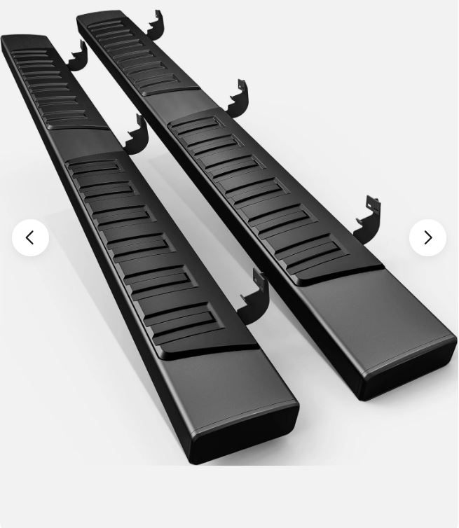 Photo 1 of 6" Running Boards for 2009-2026 Dodge Ram 1500 2500 3500 Crew Cab Side Step Bars