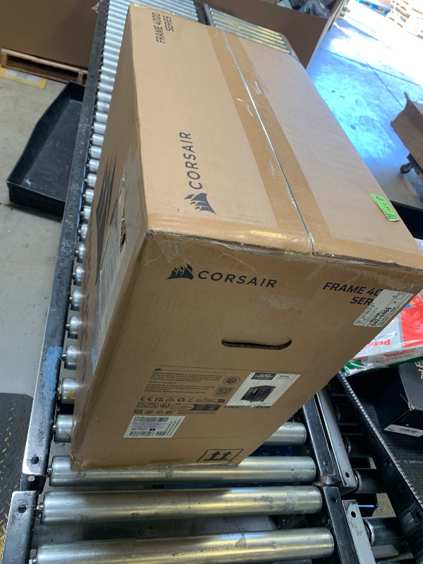 Photo 1 of CORSAIR Frame 4000D Vault Series Modular Mid-Tower ATX PC Case – High Airflow, InfiniRail Fan Mounting System, Modular Customization, Spacious Interior, GPU Anti-Sag – Galaxy