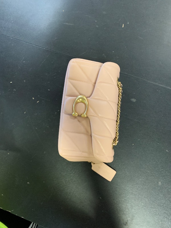 Photo 1 of COACH Quilted Tabby Shoulder Bag 20 with Chain