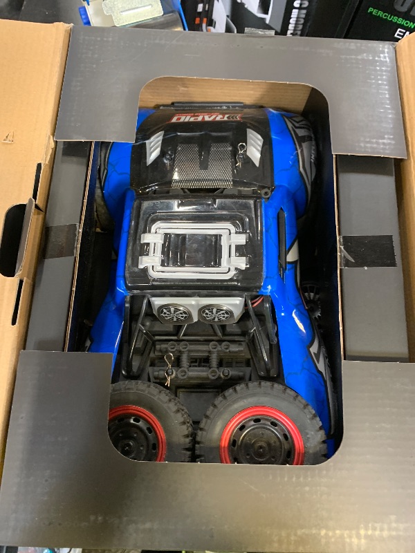 Photo 1 of Yidedraw RC Cars 1:14 RC Truck 30 MPH 4WD Remote Control Car All Terrain Trophy Car for Adults Boys Teens 50 Mins Play Fast Off-Road RC Buggy Big Short Course Monster Truck with 2 Batteries (RTR)