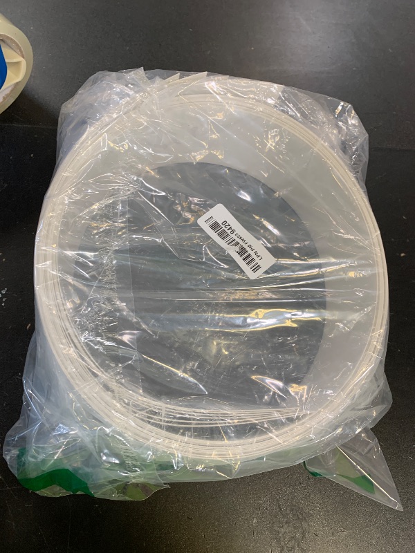 Photo 1 of 10 Pack White Vertical Blind Replacement Slats, Curved Smooth, 82.68" x 3.50", Easy Install, UV Resistant Vertical Window Blinds for Doors and Windows