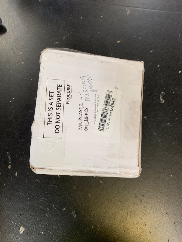 Photo 1 of [10-Pack] PROCURU Heavy Duty Angle Stop Valve 1/2" Nominal (5/8" OD) Compression x 3/8" OD, 1/4-Turn Operation (PCAS12-10P)