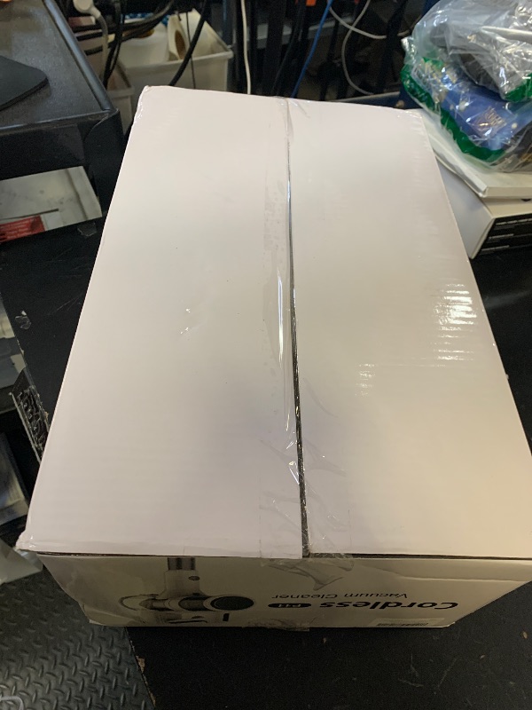 Photo 1 of Comvtu Cordless Vacuums, 80,000PRM Powerful Motor Vacuum Cleaner and 2200mAH Rechargeable Battery up to 35 Mins Worktime, 2 Adjustable Modes, Detachable Parts, Wireless Stick Vacuum (Onion White)