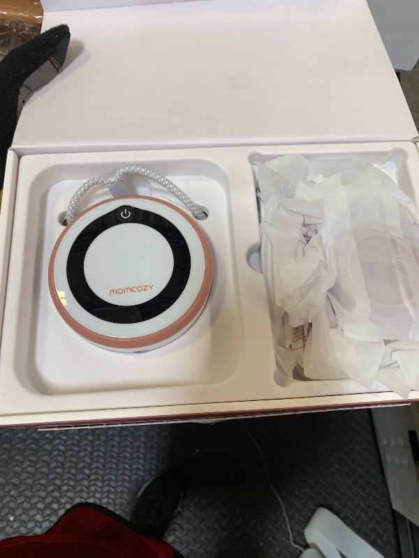 Photo 1 of Momcozy Breast Pump V1 Pro Hospital-Grade, Hands-Free & Portable Wearable Pump, Upgraded Electric Pump with 3 Fine-Tuned Rhythms|15 Levels, Come with Leak-Proof DoubleFit Flange, Cozy Red.