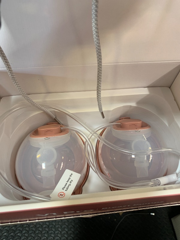 Photo 1 of Momcozy Breast Pump V1 Pro Hospital-Grade, Hands-Free & Portable Wearable Pump, Upgraded Electric Pump with 3 Fine-Tuned Rhythms|15 Levels, Come with Leak-Proof DoubleFit Flange, Cozy Red.