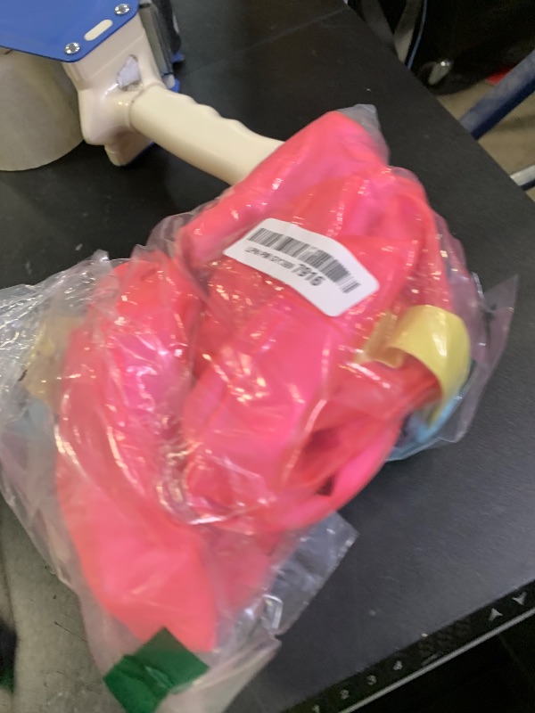 Photo 1 of Hyfoo Floaties Swim Vest for Child, Portable Inflatable Pool Float Swimming Ring with Adjustable Safety Buckle, Safety Swim Arm Bands with Double Surround Air Bag, Durable Float Tube for Kids 3-6 yrs